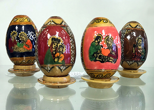 Cultural Shop-Painted Eggs